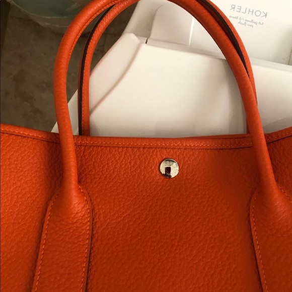 New🌹Hermès Garden Party 36 mm traditional Orange - Picture 8 of 9